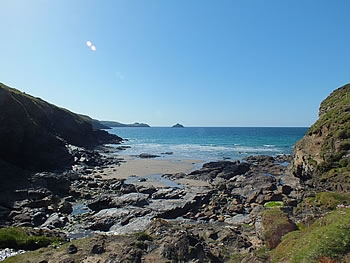 Photo Gallery Image - Views from the coastal path near Polzeath